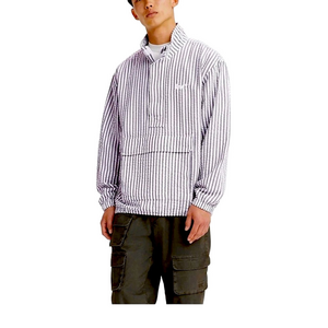 Levi’s men's octavia lightweight anorak striped hoodies size M GUC